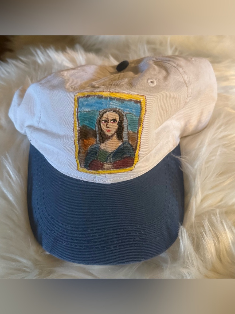 Mona Lisa Baseball Cap